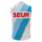 SEUR Blue Retro MTB Cycling Vest