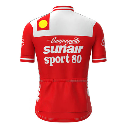 SUNAIR Sport 80 Vintage Short Sleeve Cycling Jersey Matching Set