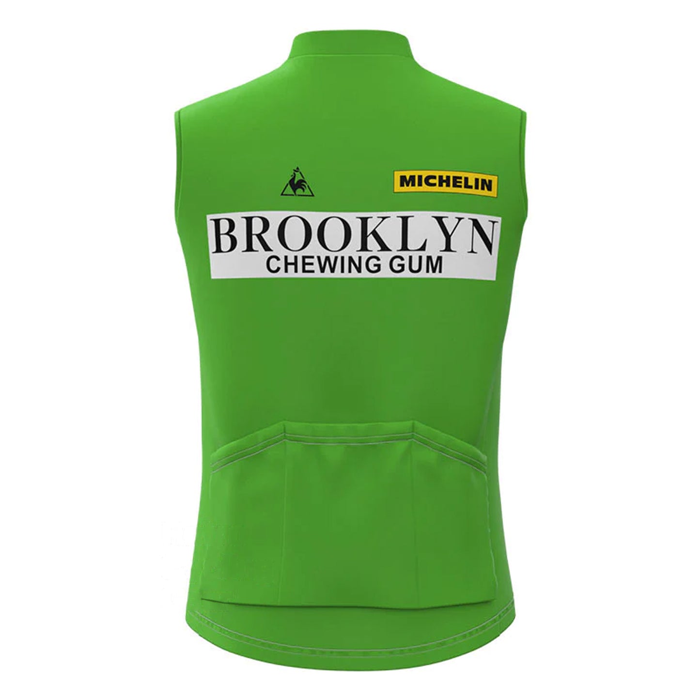 Brooklyn Green Retro MTB Cycling Vest