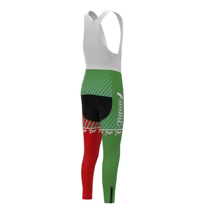 Fanini Seven Up Green Long Sleeve Cycling Jersey Matching Set