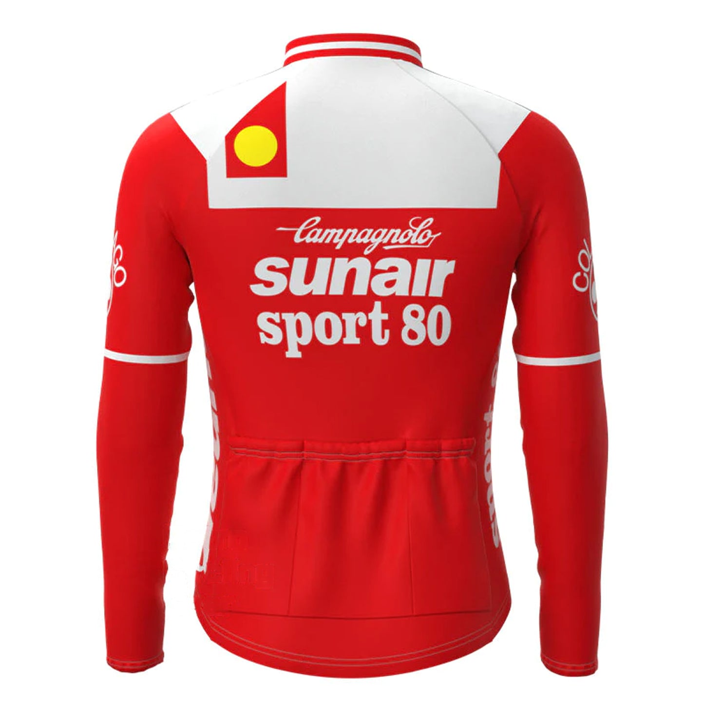 Sunair Sport 80 Red Long Sleeve Cycling Jersey Matching Set
