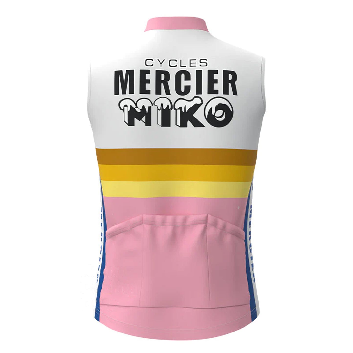 Miko Mercier Pink Retro MTB Cycling Vest