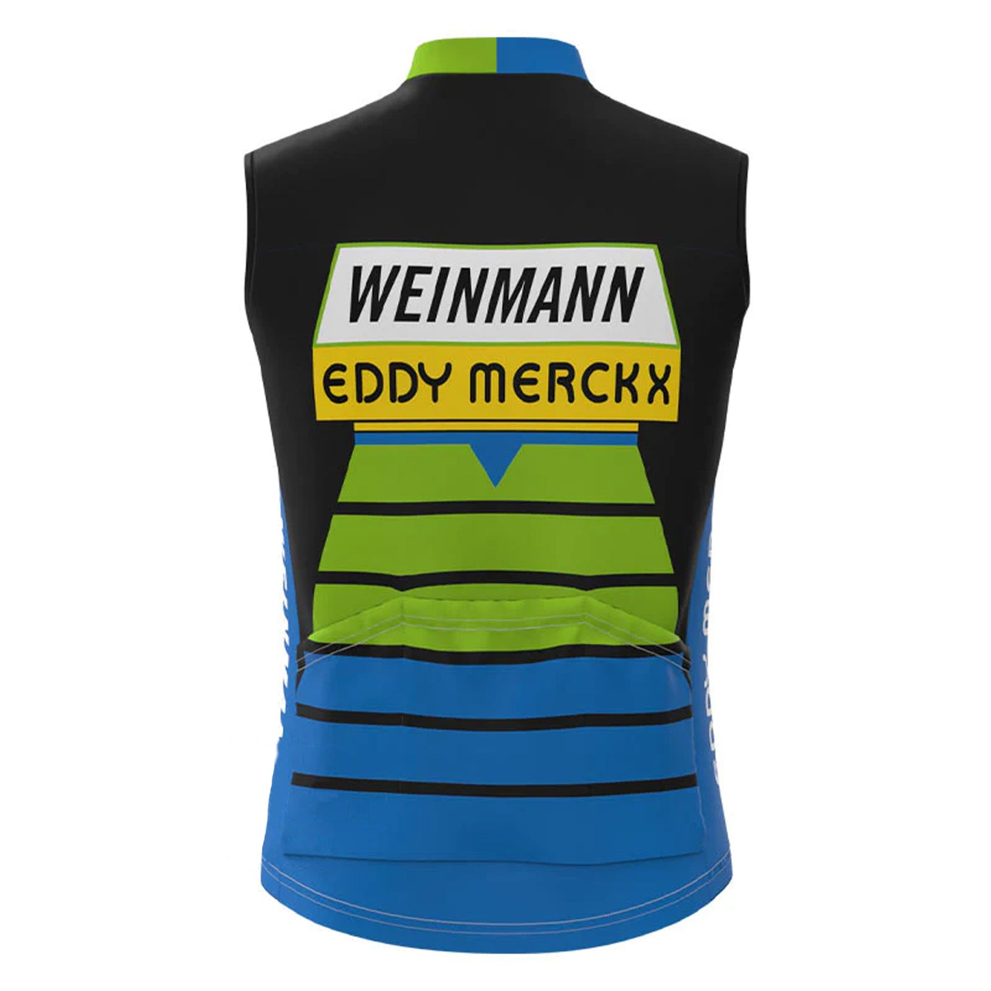 Weinmann Green Blue  Retro MTB Cycling Vest
