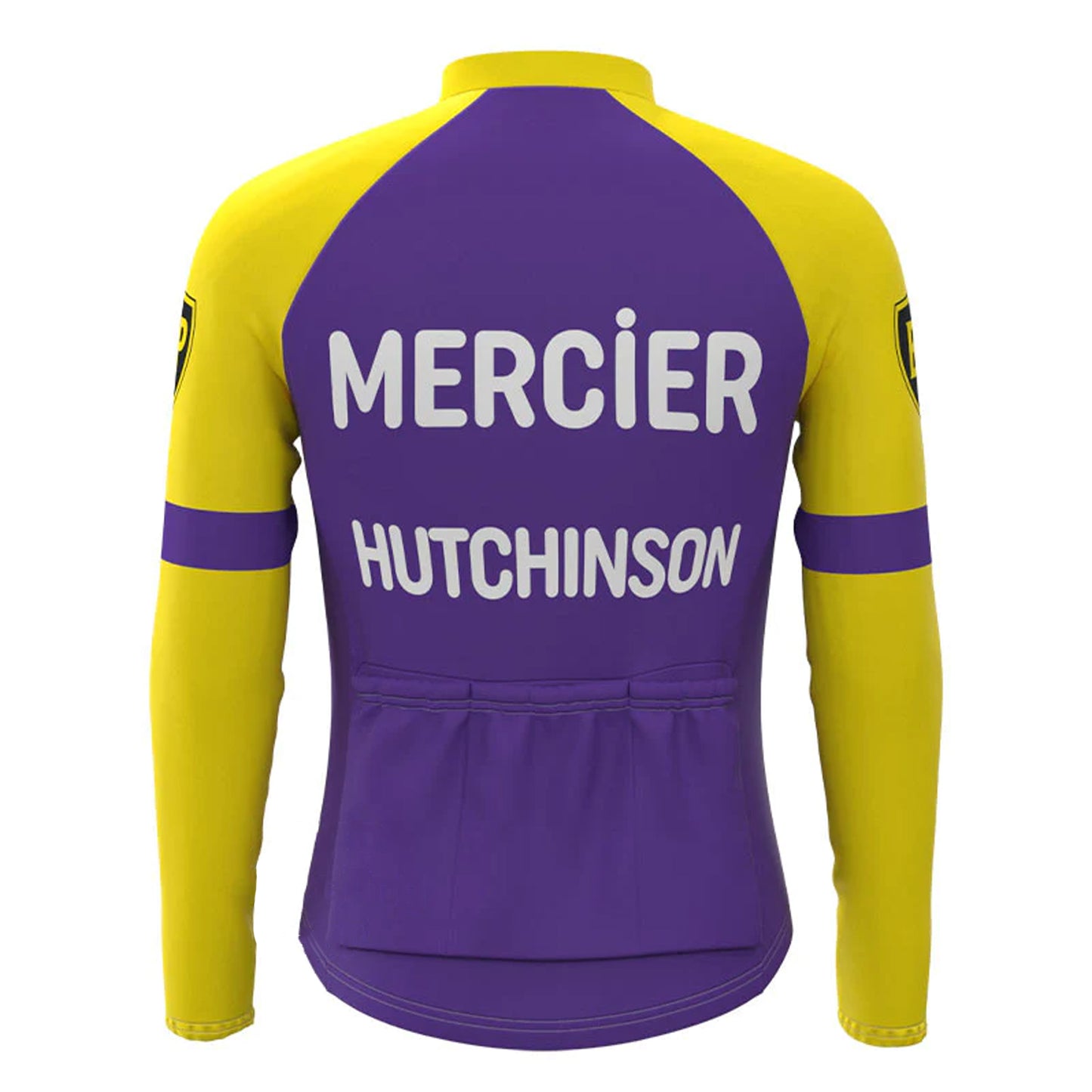 Mercier Hutchinson Purple Long Sleeve Cycling Jersey Matching Set