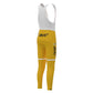 BIC Yellow Vintage Long Sleeve Cycling Jersey Matching Set