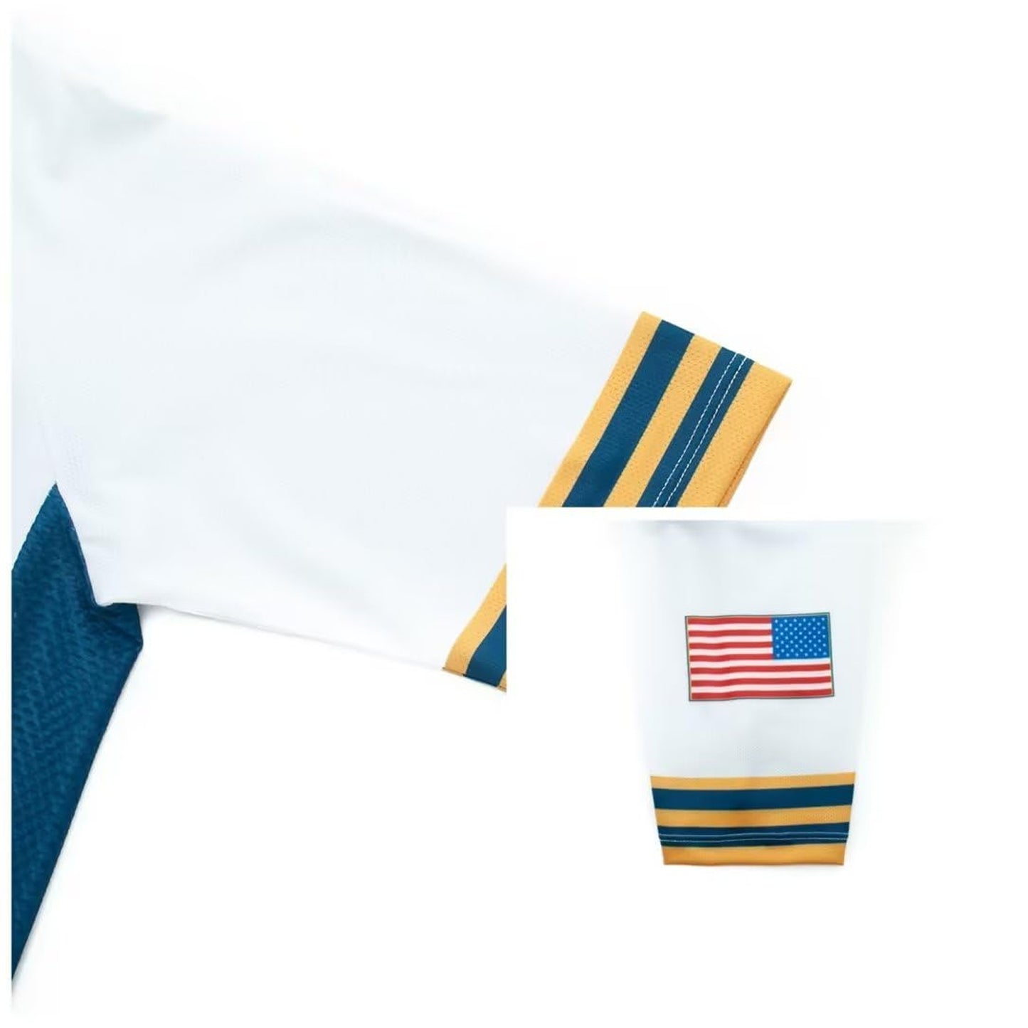 The USA Flag Short Sleeve Cycling Jersey