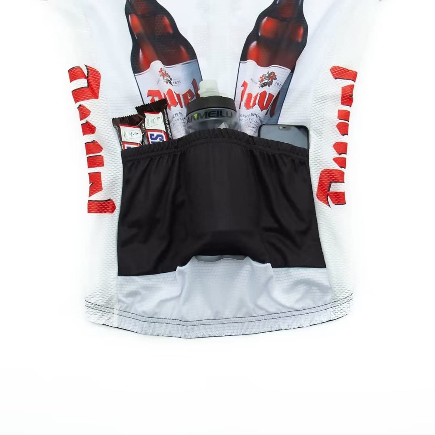 Beer Duvel Black Short Sleeve Cycling Jersey