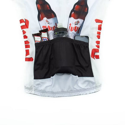 Beer Duvel Black Short Sleeve Cycling Jersey