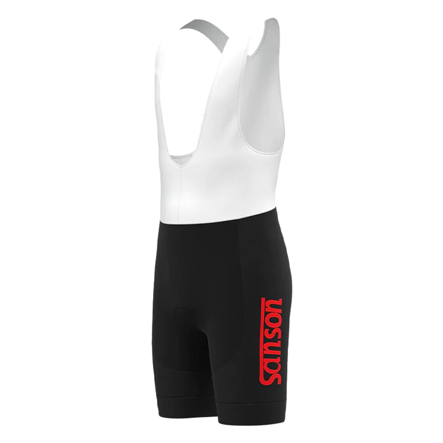 Gis Gelati Sanson Black Vintage Cycling Bib Shorts