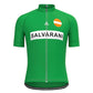 Salvarani Green Vintage Short Sleeve Cycling Jersey Top