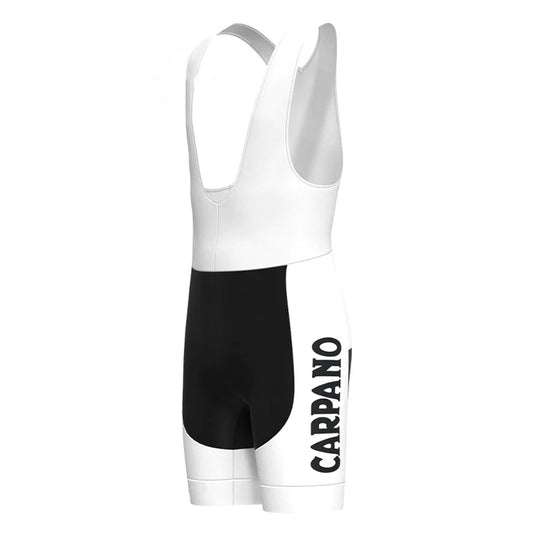 Carpano White Vintage Cycling Bib Shorts
