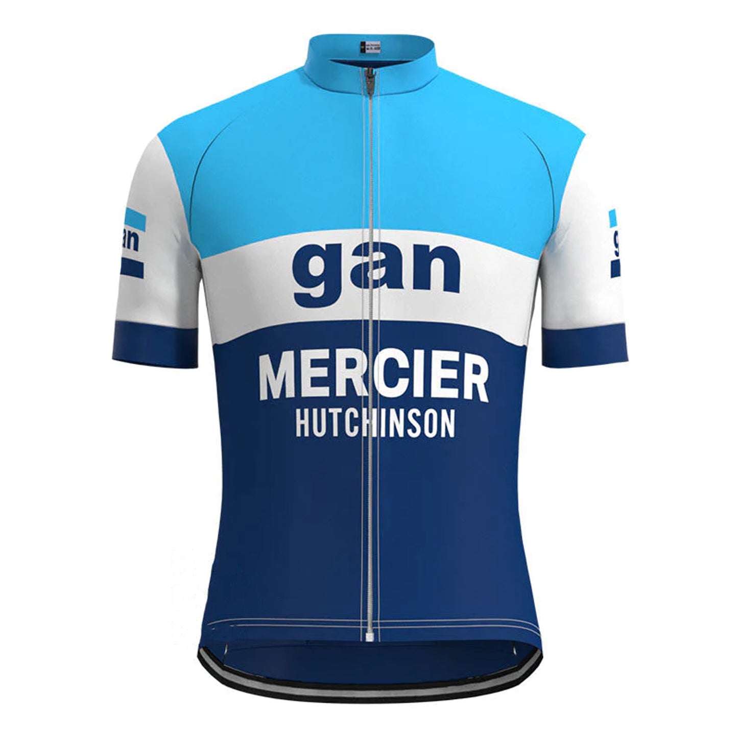 gan Blue Vintage Cycling Jersey