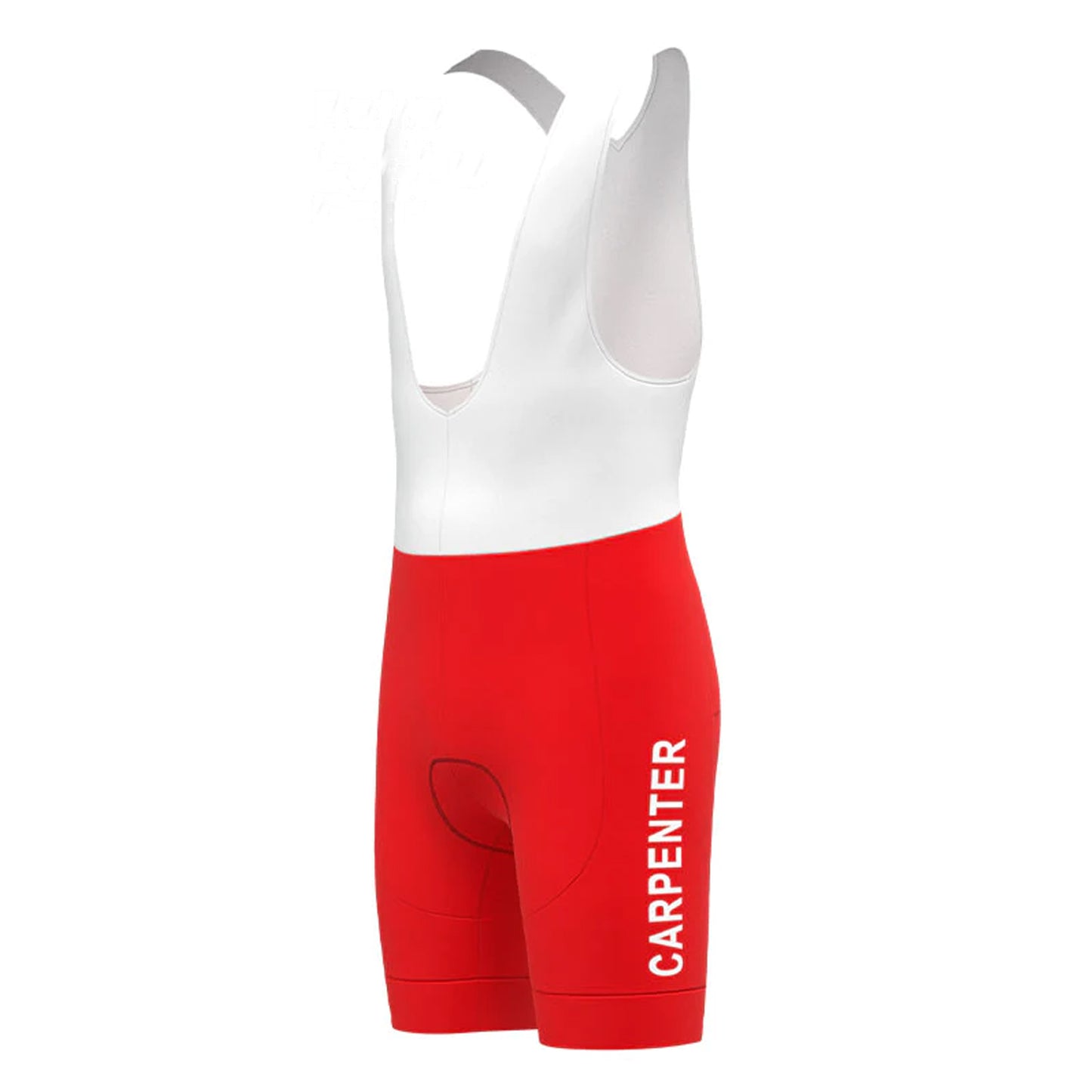 Carpenter Confortluxe Flandria Red Vintage Cycling Bib Shorts