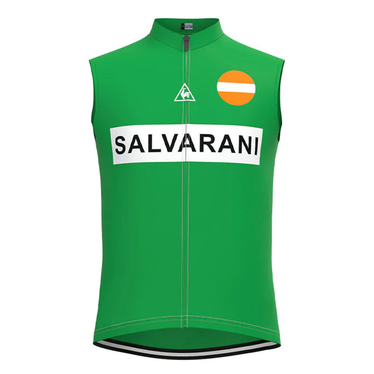 Salvarani Green Retro MTB Cycling Vest