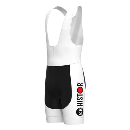 Histor Black Vintage Cycling Bib Shorts