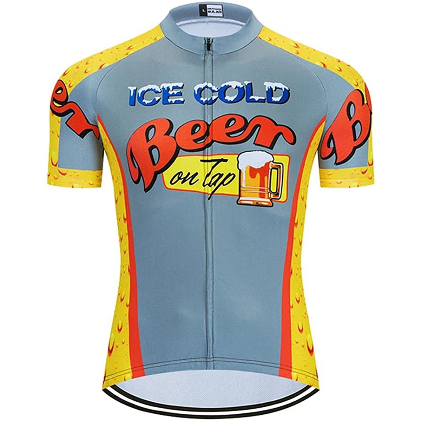Ice Cold Beer Short Sleeve Cycling Jersey