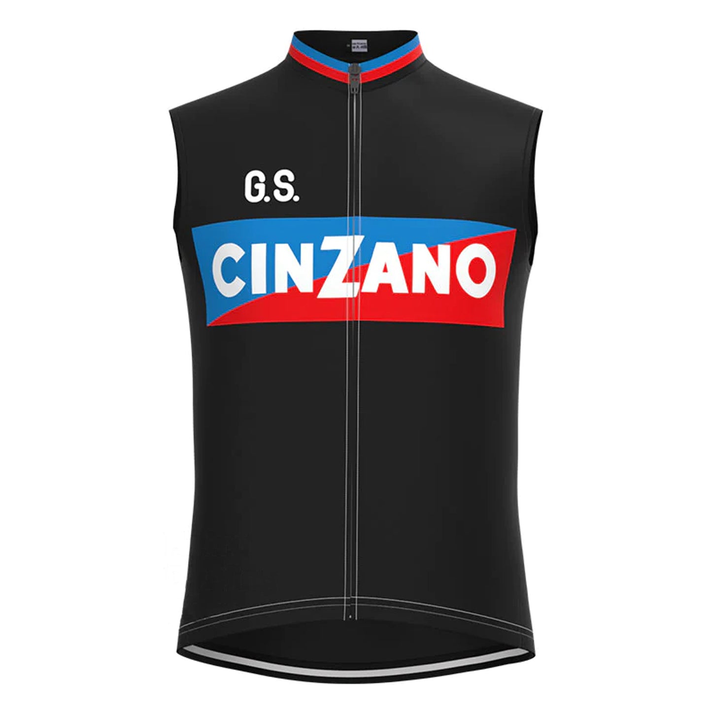 CINZANO Black Retro MTB Cycling Vest