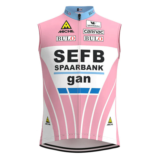 SEFB Pink Retro MTB Cycling Vest