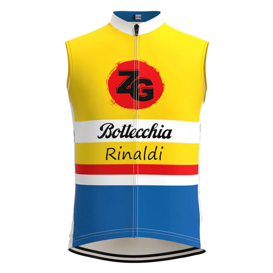 Bottecchia Rinaldi Yellow Retro MTB Cycling Vest