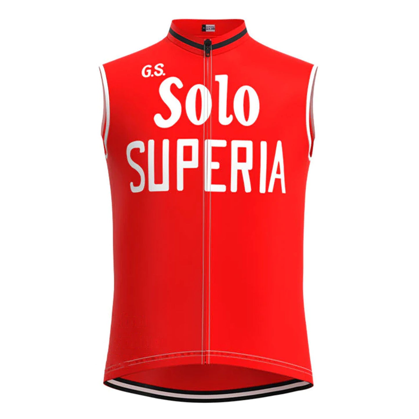 Solo Superia Red Retro MTB Cycling Vest