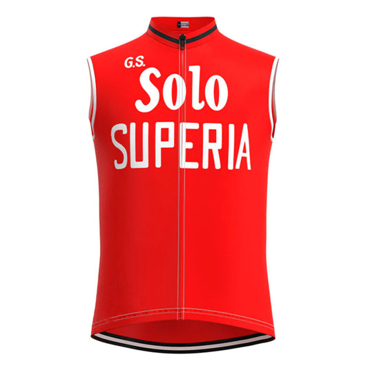 Solo Superia Red Retro MTB Cycling Vest