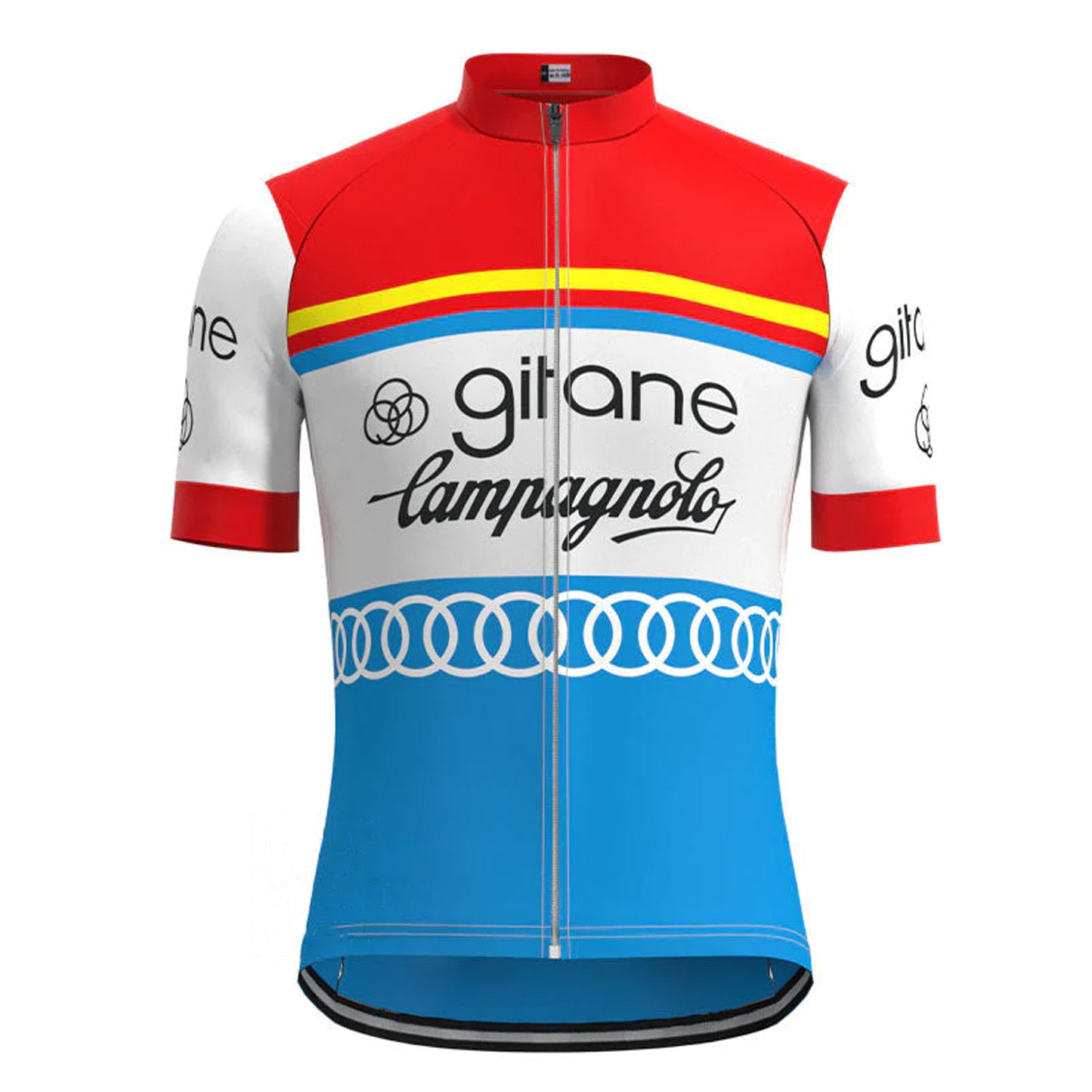 Gitane Red Short Sleeve Cycling Jersey