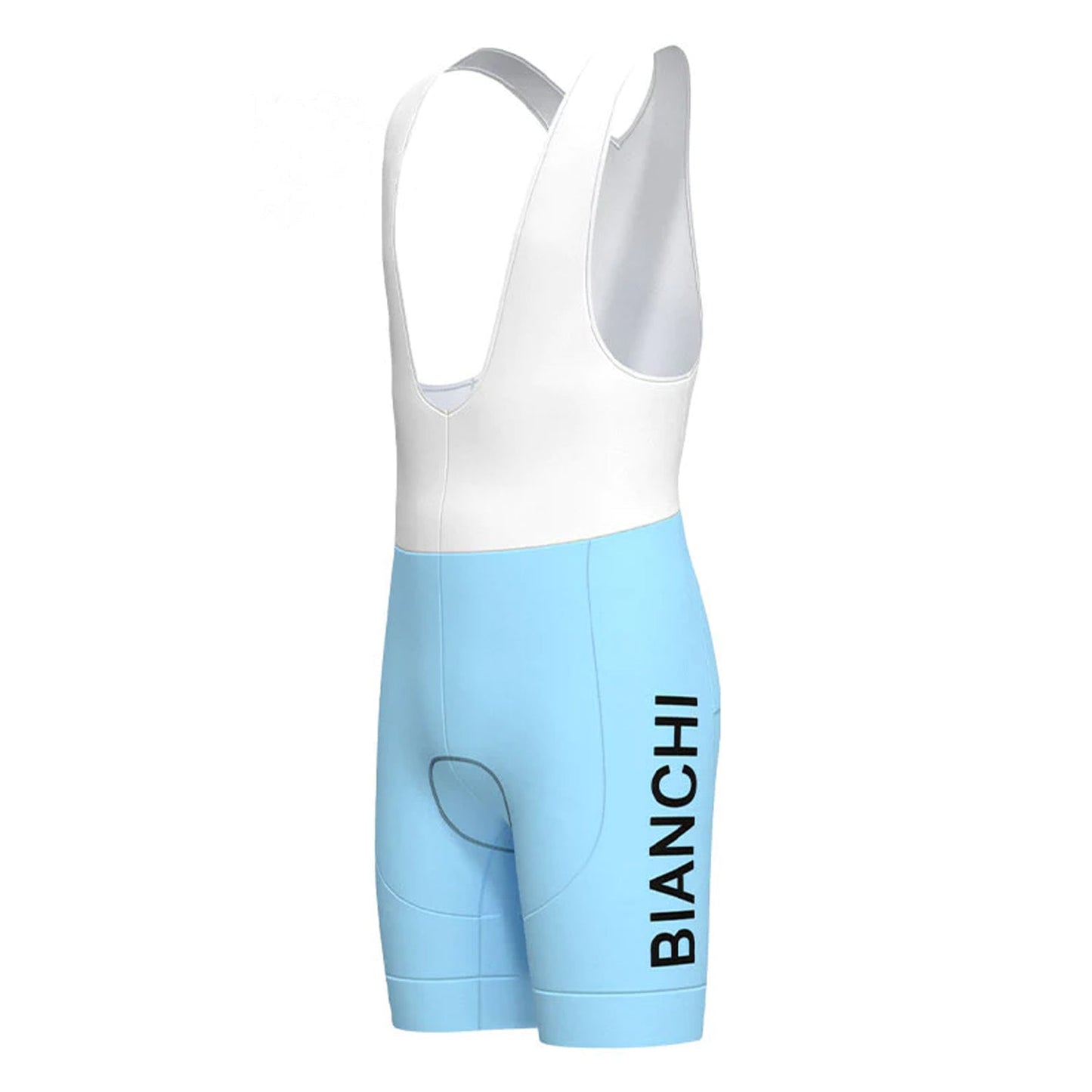 Bianchi Blue Vintage Short Sleeve Cycling Jersey Matching Set