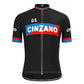 CINZANO Black Vintage Short Sleeve Cycling Jersey Matching Set