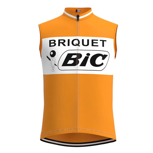 BIC Orange Retro MTB Cycling Vest