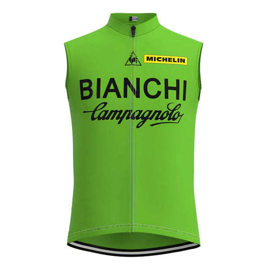 Bianchi Green Retro MTB Cycling Vest