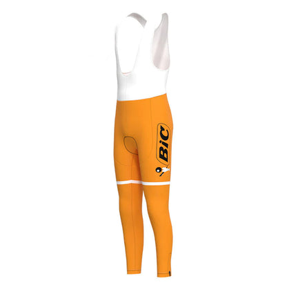 BIC Orange Retro MTB Bike Pants
