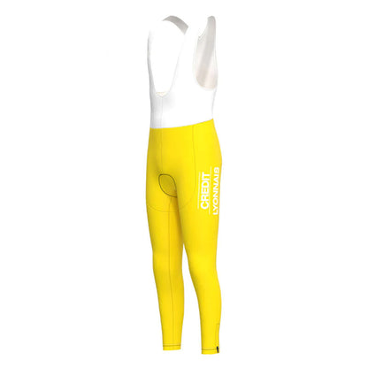 Crédit Agricole Yellow Retro MTB Bike Pants