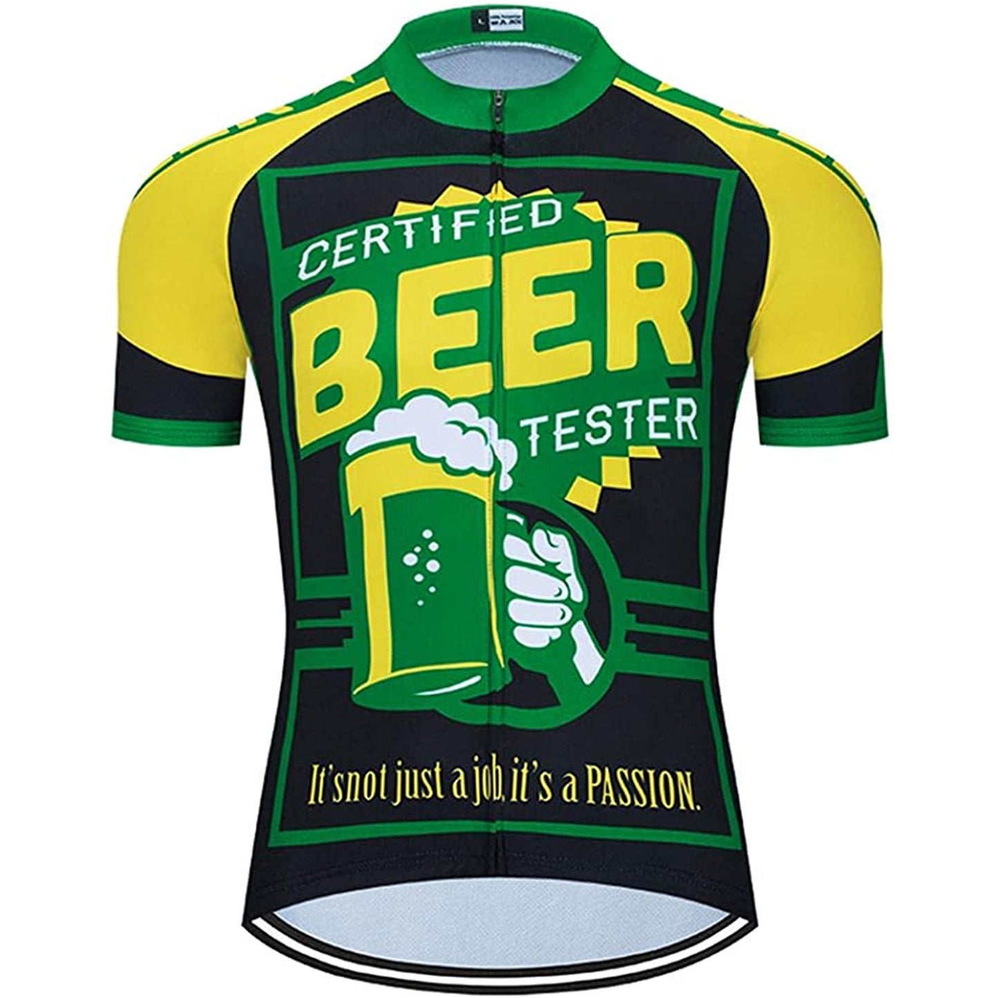 Certified Beer Tester Short Sleeve Cycling Jersey