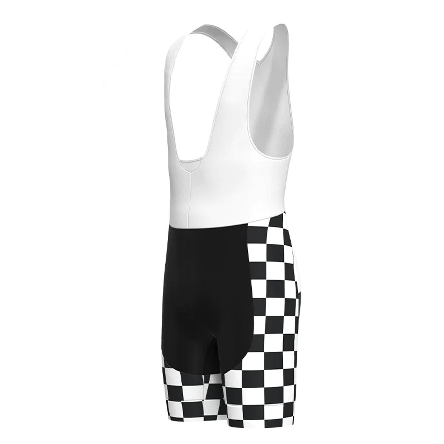 Peugeot Black Vintage Cycling Bib Shorts