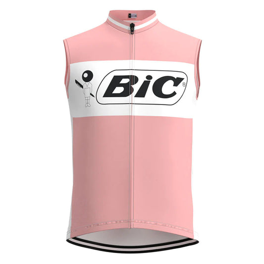 BIC Pink Retro MTB Cycling Vest