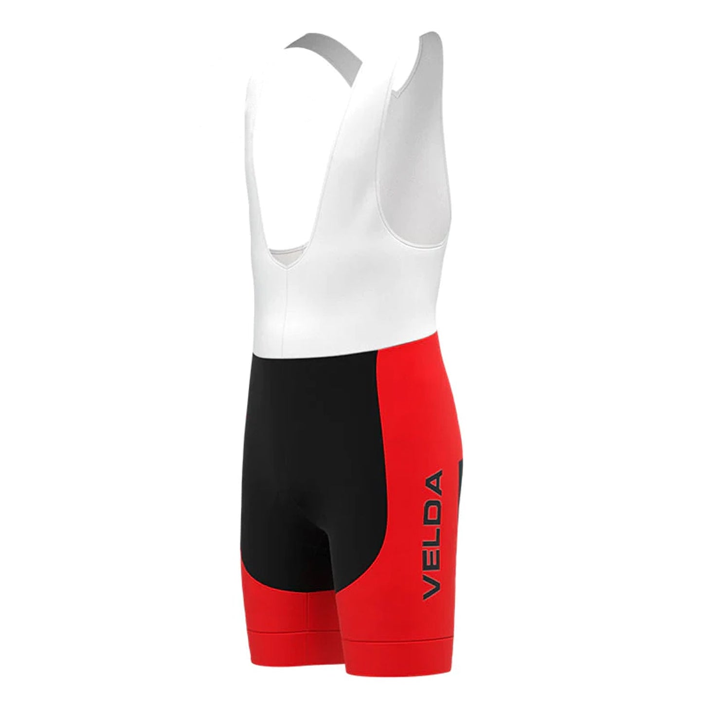 Velda Flandria Red Retro Cycling Bib Shorts