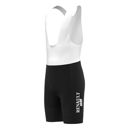 Renault ELF Black Vintage Cycling Bib Shorts