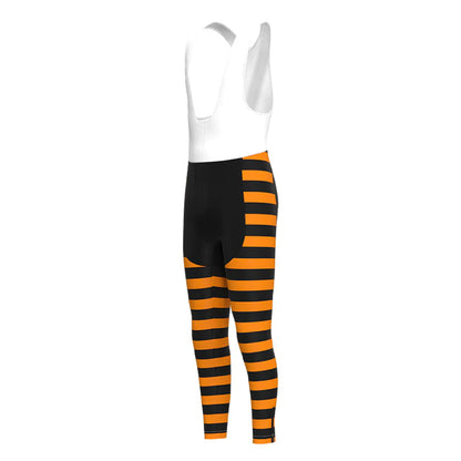 M.I.C Orange Black Retro MTB Bike Pants