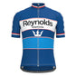 Reynolds Blue Vintage Short Sleeve Cycling Jersey Matching Set