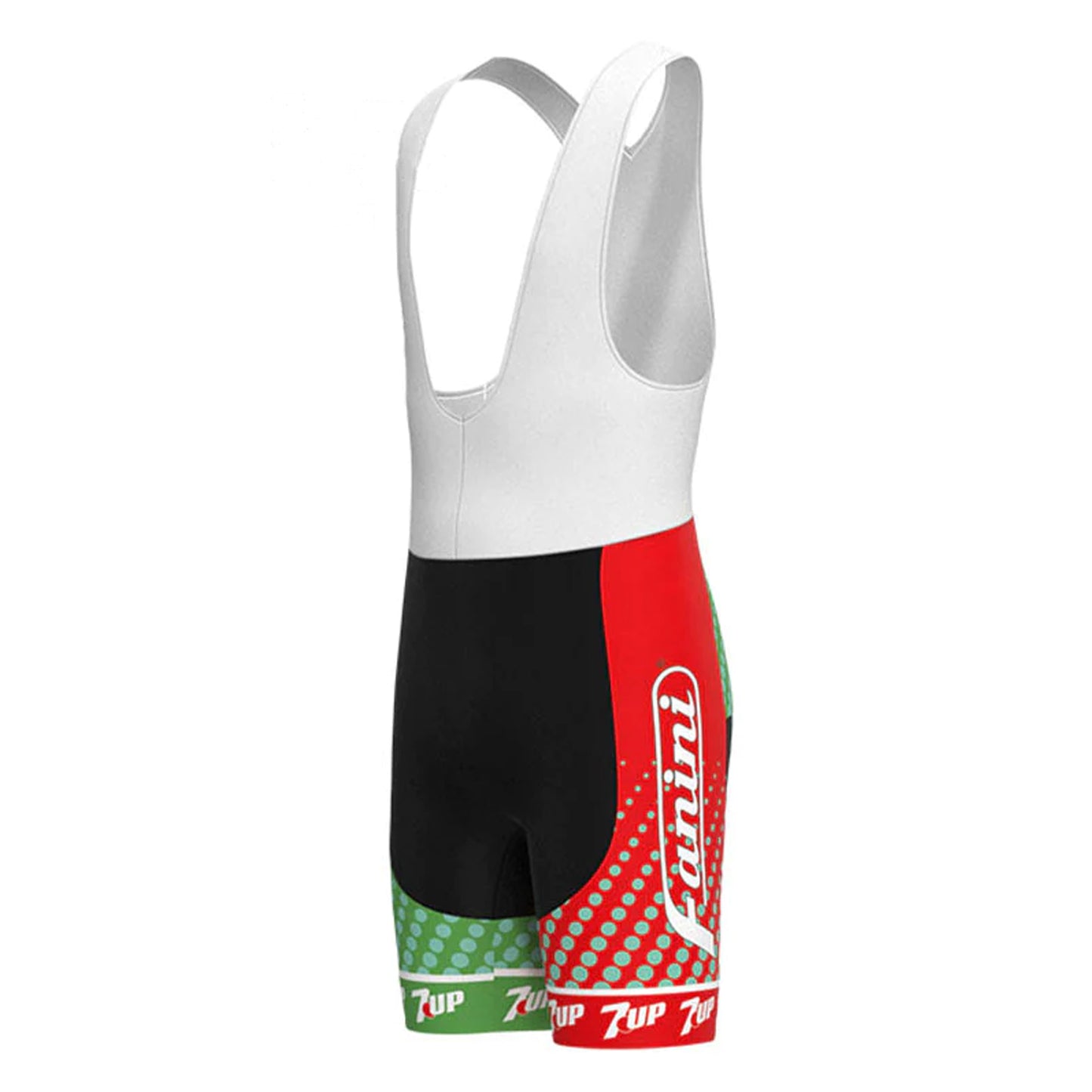 Fanini Green Vintage Cycling Bib Shorts