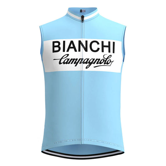 Bianchi Blue Retro MTB Cycling Vest