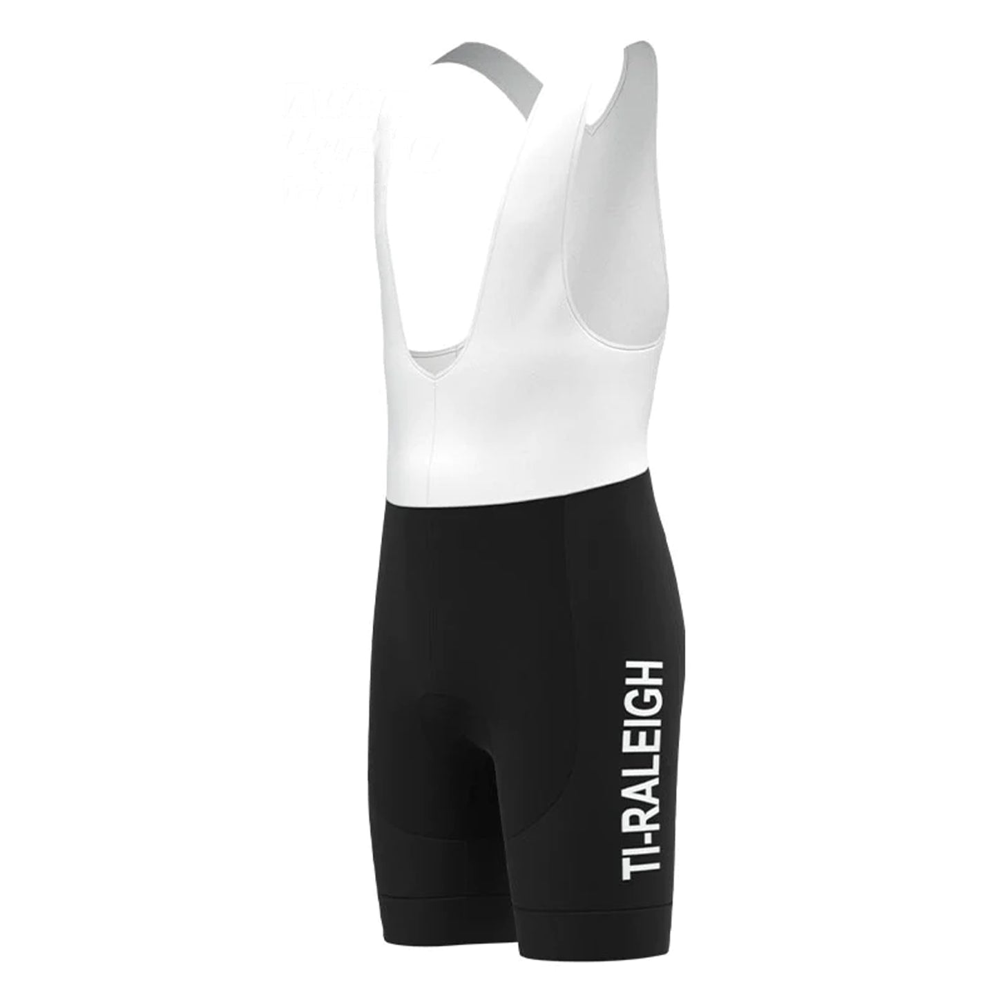 TI Raleigh Black Vintage Cycling Bib Shorts
