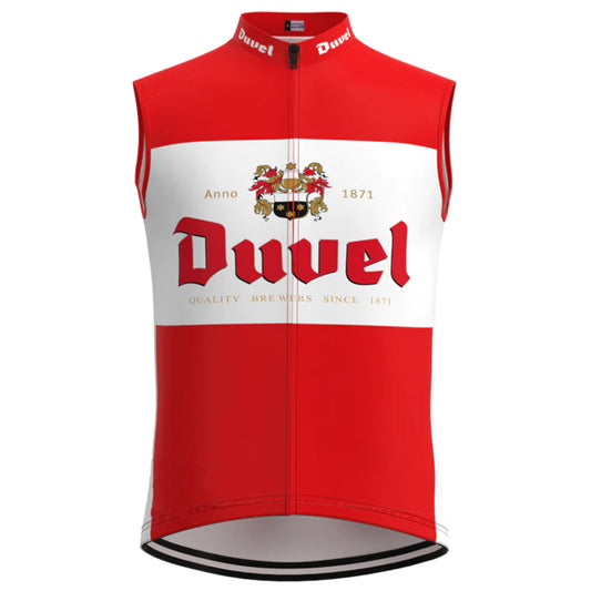 Beer Duvel Red Retro MTB Cycling Vest