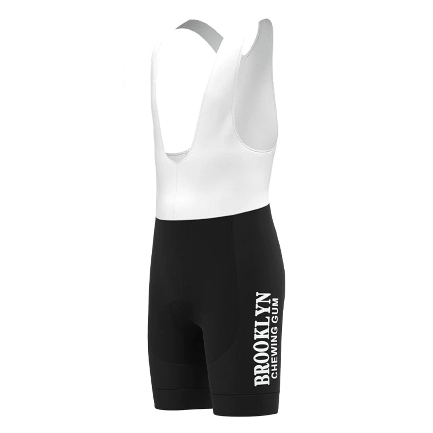 Brooklyn Chewing Gum Black Vintage Cycling Bib Shorts