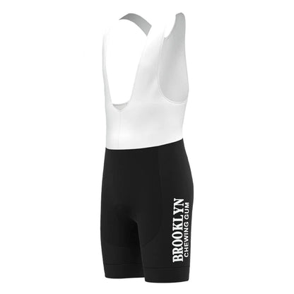 Brooklyn Chewing Gum Black Vintage Cycling Bib Shorts