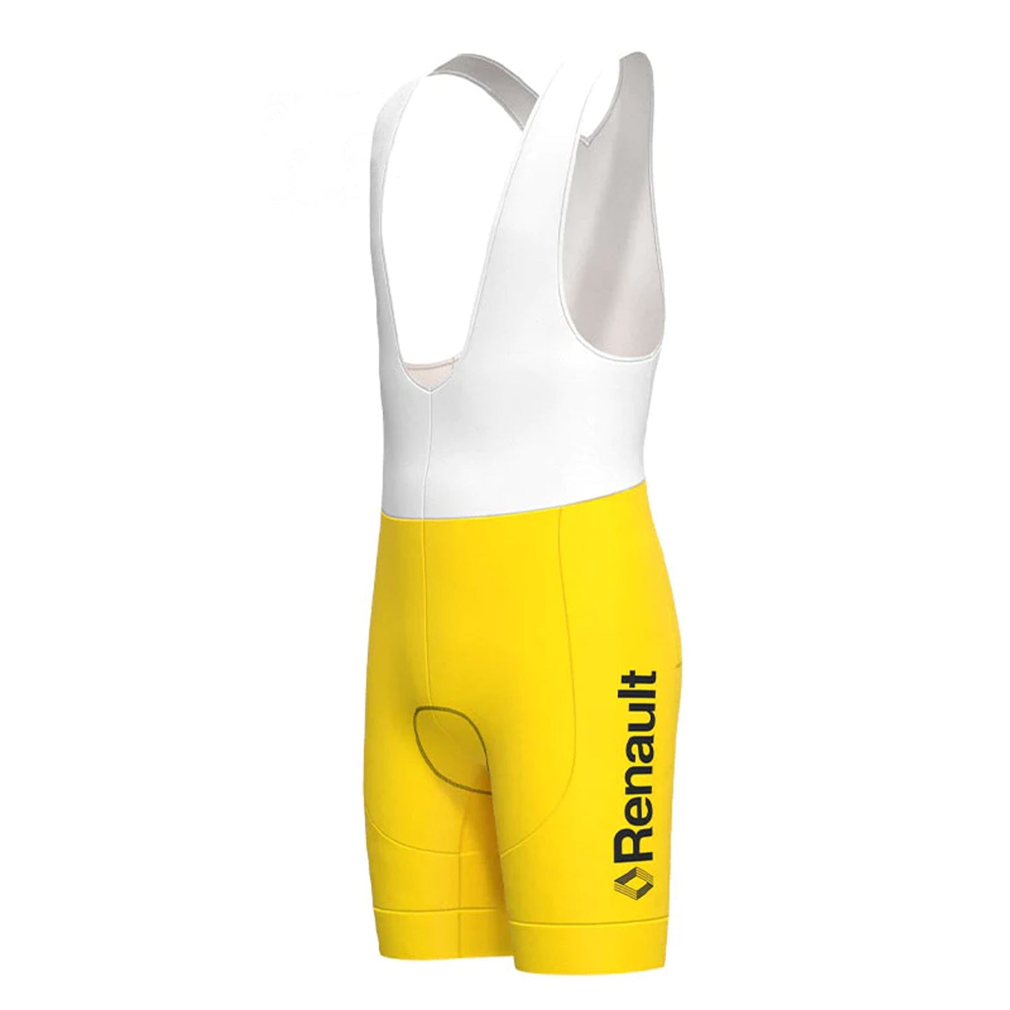Renault Gitane Yellow Vintage Short Sleeve Cycling Jersey Matching Set