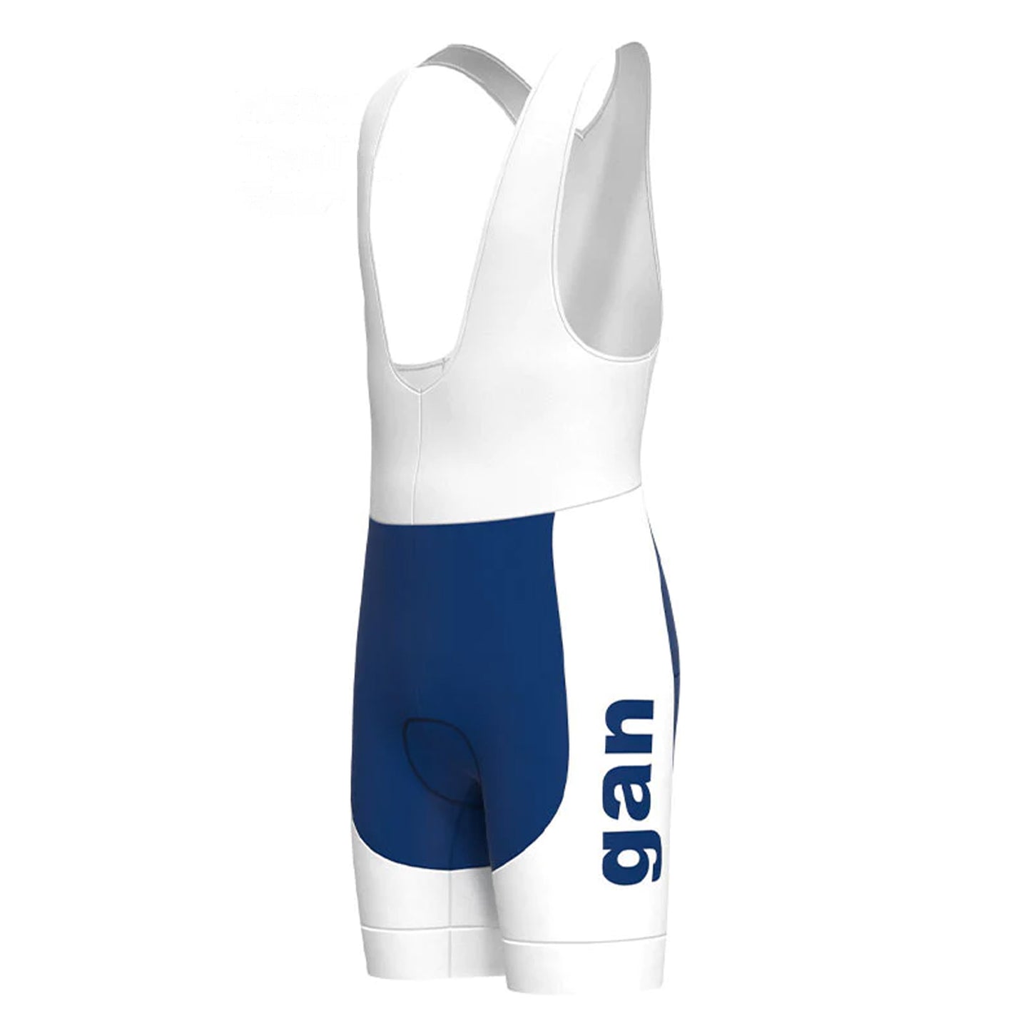 Gan Navy Vintage Cycling Bib Shorts