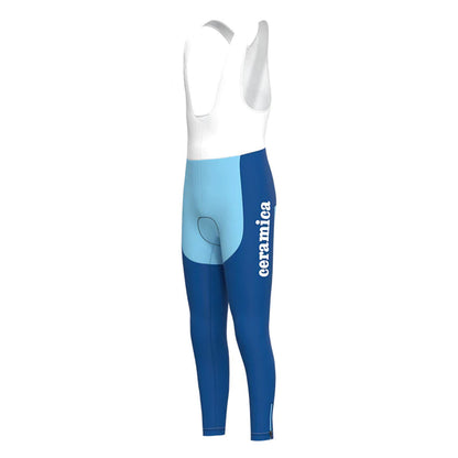Jollj Ceramica Blue Retro MTB Bike Pants