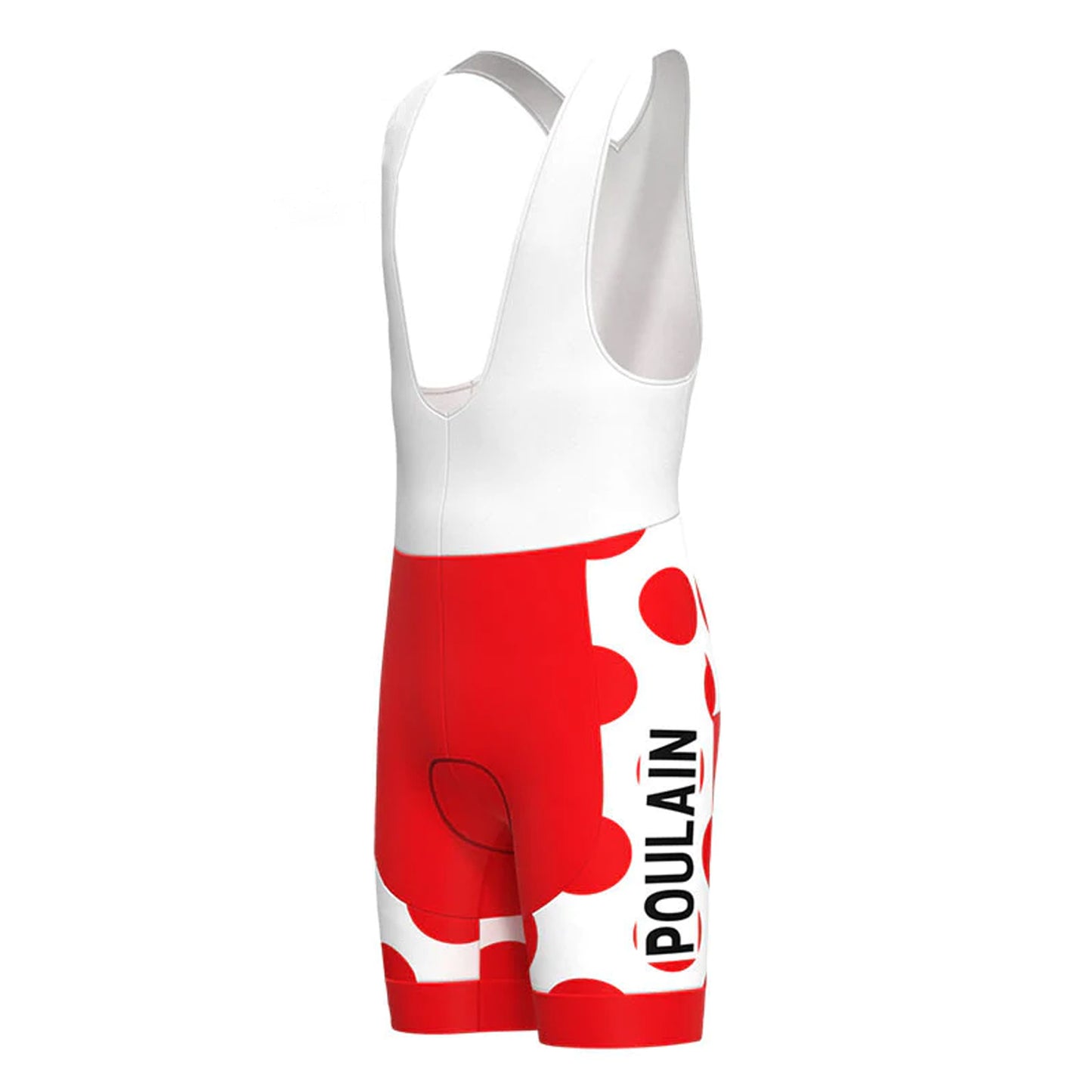 Gitane Campagnolo Poulain Red Vintage Cycling Bib Shorts