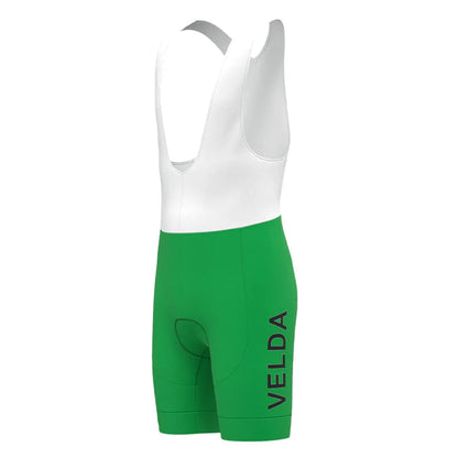 Flandria Velda Lano Green Retro Cycling Bib Shorts